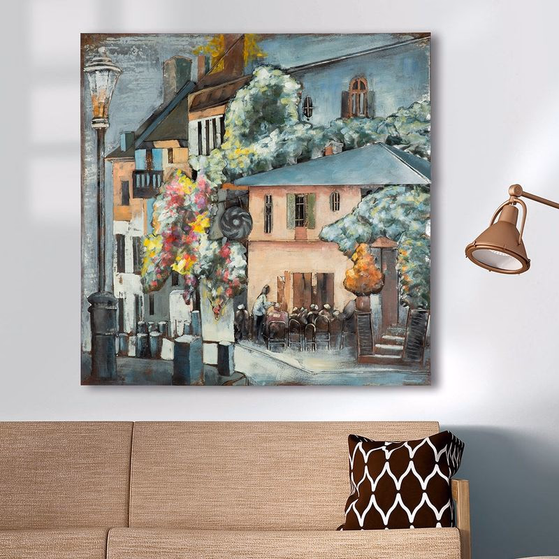 Obraz "Café Toskana" námestie GILDE