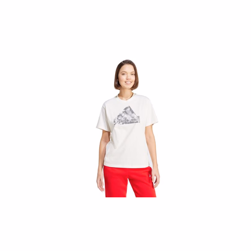 Dámske tričko s krátkym rukávom ADIDAS W FI LOGO T-IW5167-Beige
