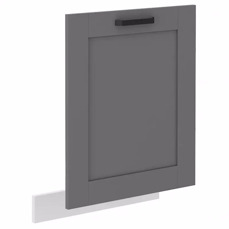 Dvierka na umývačku Luna dustgrey/biela 713x596