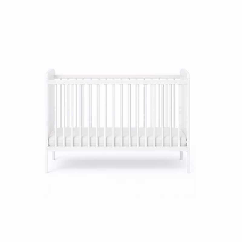 Elvisia Detská postieľka CLASICO DELUXE | biela 60 x 120 cm