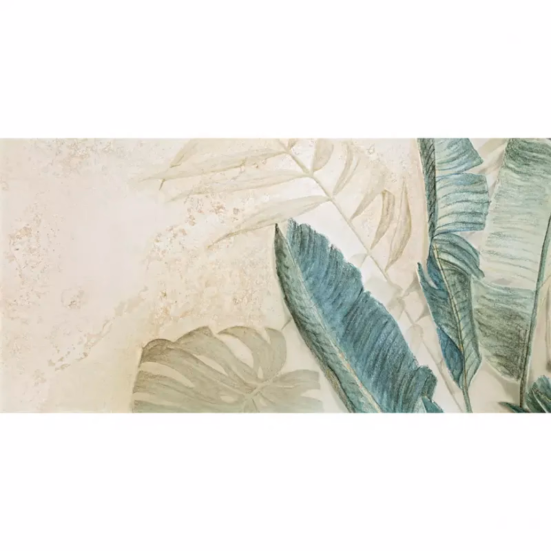 Dekor 3 Alabaster Shine Leaves A 59,8/119,8