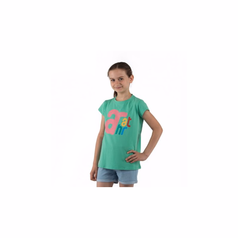 Dievčenské tričko s krátkym rukávom AUTHORITY KIDS T-BRANDIK_G_mint
