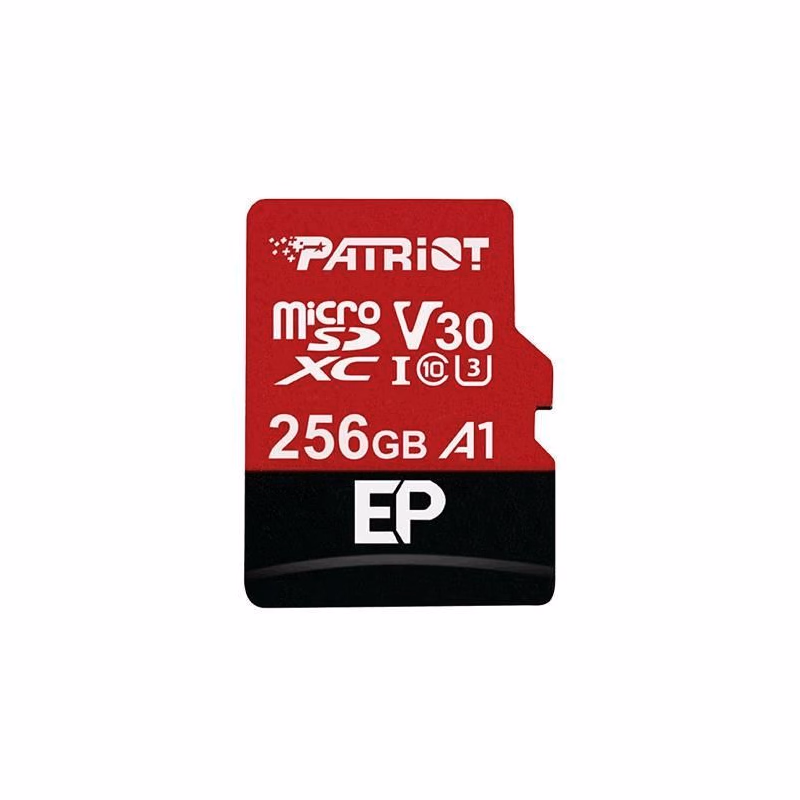 Patriot V30 A1/micro SDXC/256GB/UHS-I U3 / Class 10/+ Adaptér