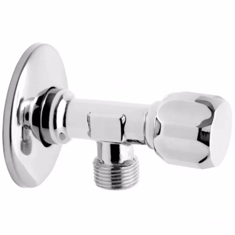 Rohový ventil 1/2” x 3/4” s rozetou