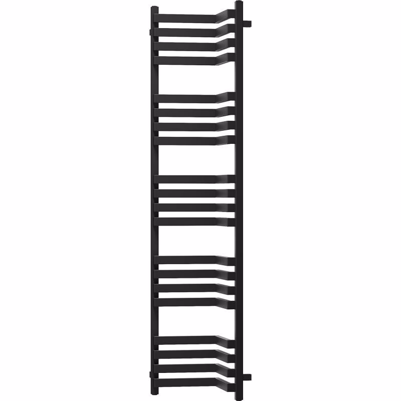 MEXEN - Loop vykurovací rebrík/radiátor 1600 x 375 mm, 837 W, čierna W129-1600-350-00-70