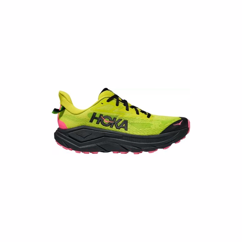 Pánska bežecká trailová obuv HOKA Challenger 8 M neon hoka citrus black