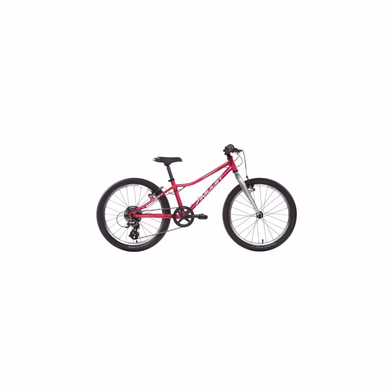 Dievčenský horský bicykel AMULET 20 Tomcat SH SMU, raspberry silver