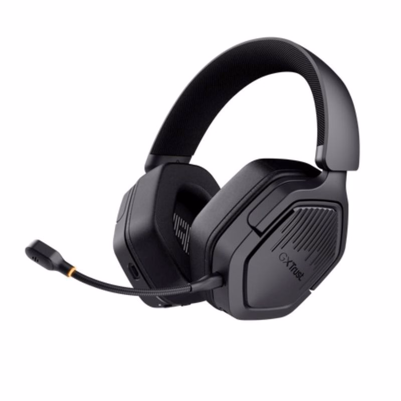 TRUST Herné slúchadlá GXT 493 Carus, Bluetooth, 2.4GHz, čierna