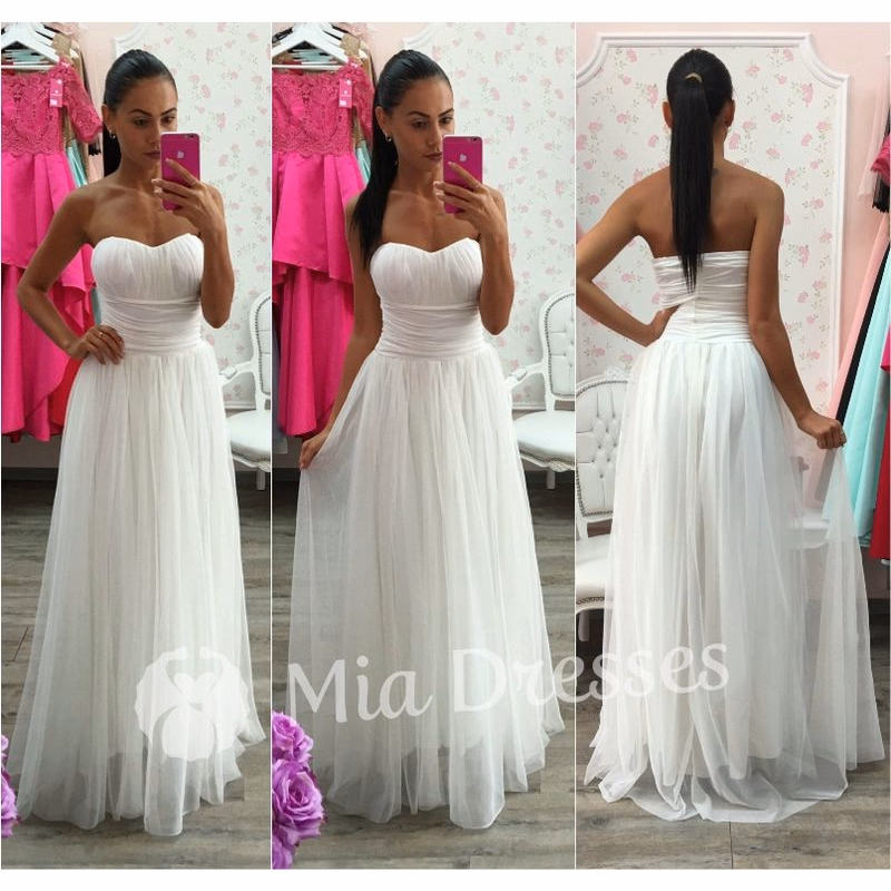 Smotanové dlhé spoločenské šaty Veľkosť: S