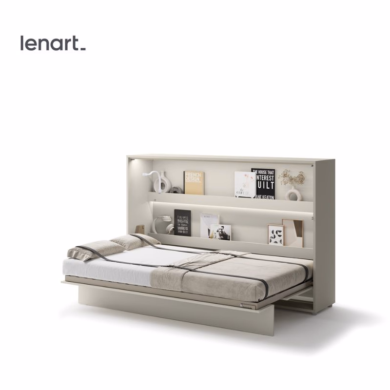 Dig-net nábytok Sklápacia posteľ Lenart BED CONCEPT BC-05 kašmír | 120 x 200 cm