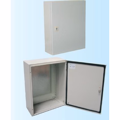 Rozvádzač skriňový 400x300x150mm prázdny IP55/IP60 kov sivá MB-43/150 (XBS)