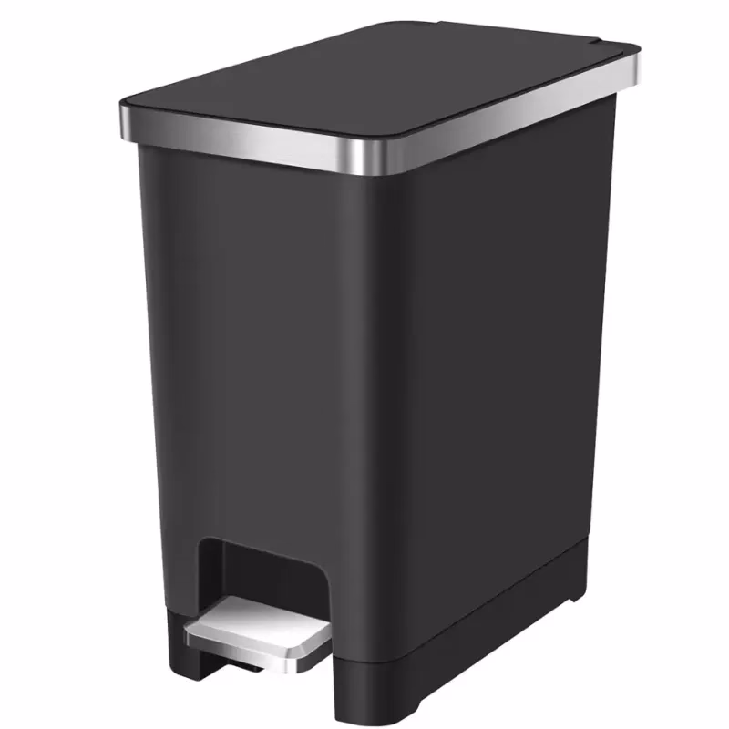 Odpadkový kôš Eko Hana slim 10l čierna 637710