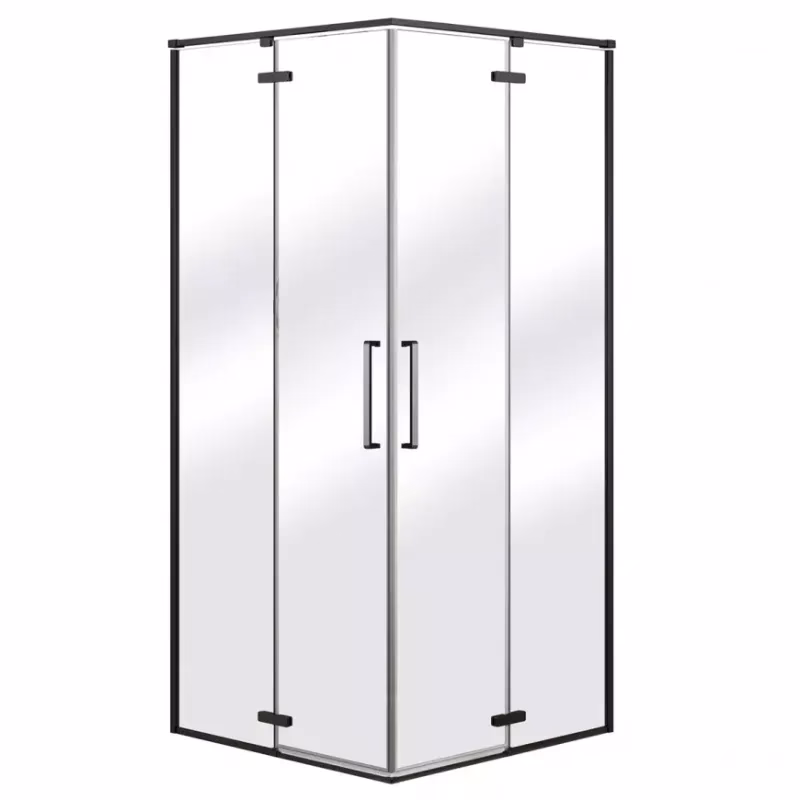 Sprchový kút štvorcový Beta 90x90x195 black