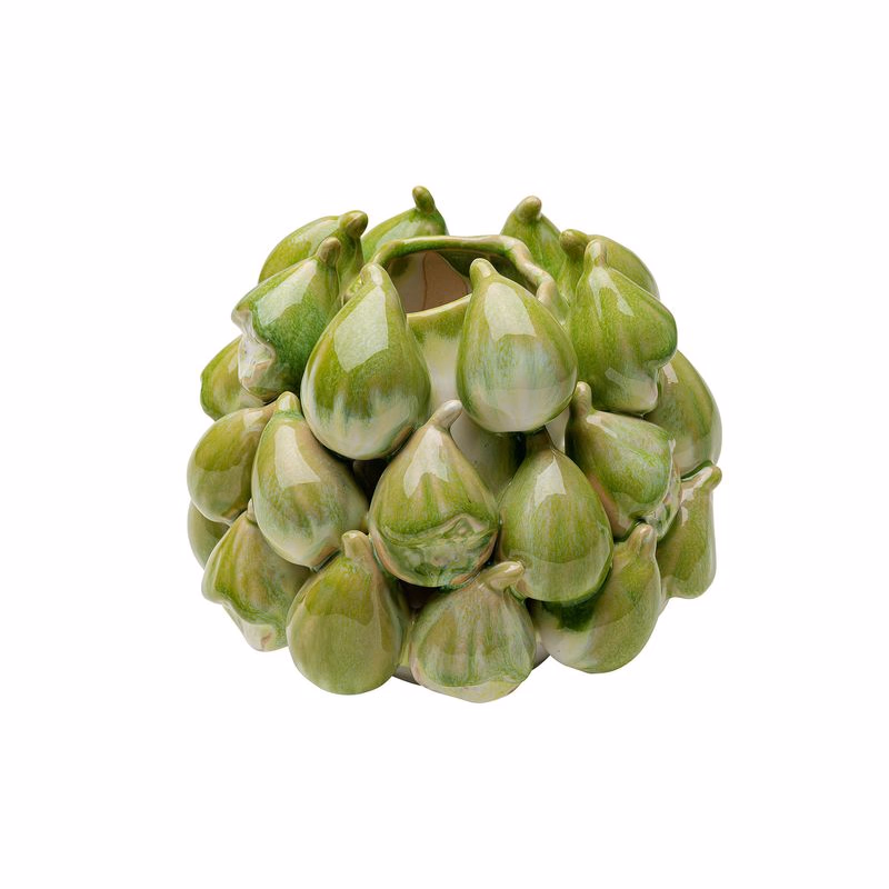 Fichi váza zelená 15 cm