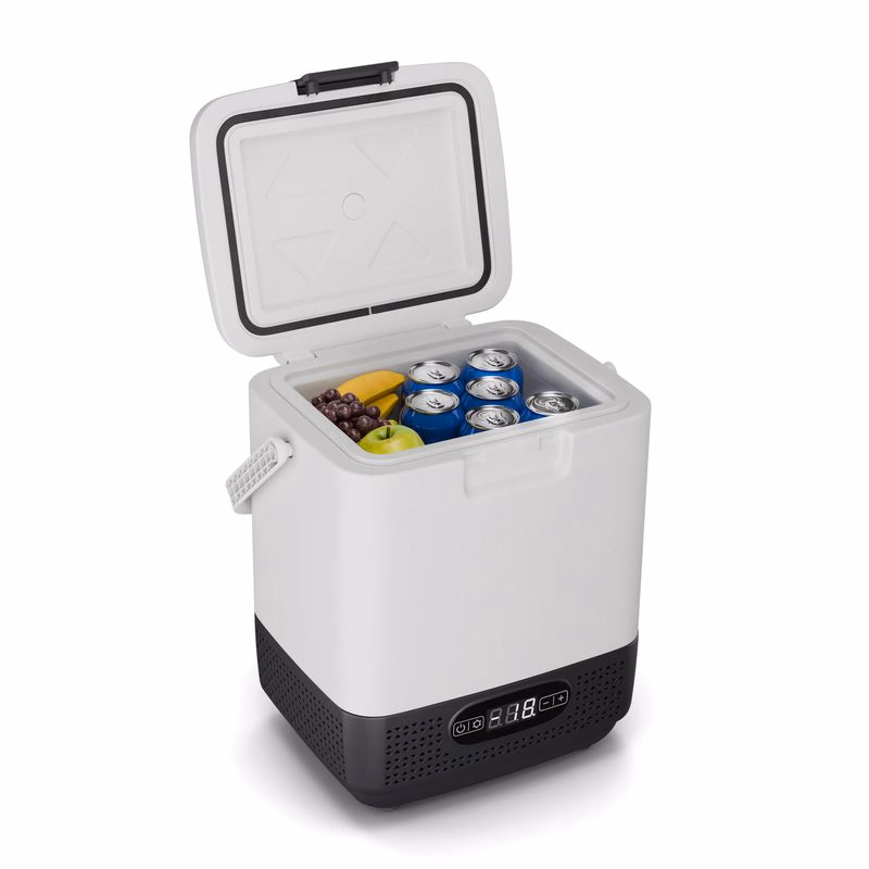 Klarstein SwiftFrost 12L chladiaci box, 12V-24V/230V, do -20 °C, kompresor, 2 úrovne výkonu, LED displej
