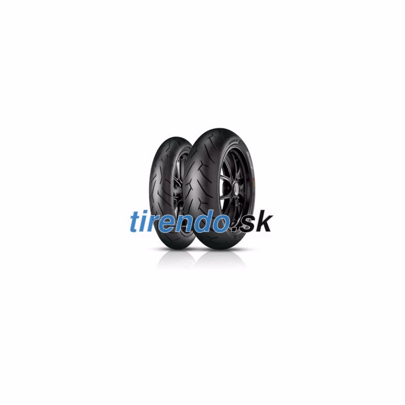 Pirelli Diablo Rosso II ( 100/80 R17 TL 52H M/C, Variante R, predné koleso )