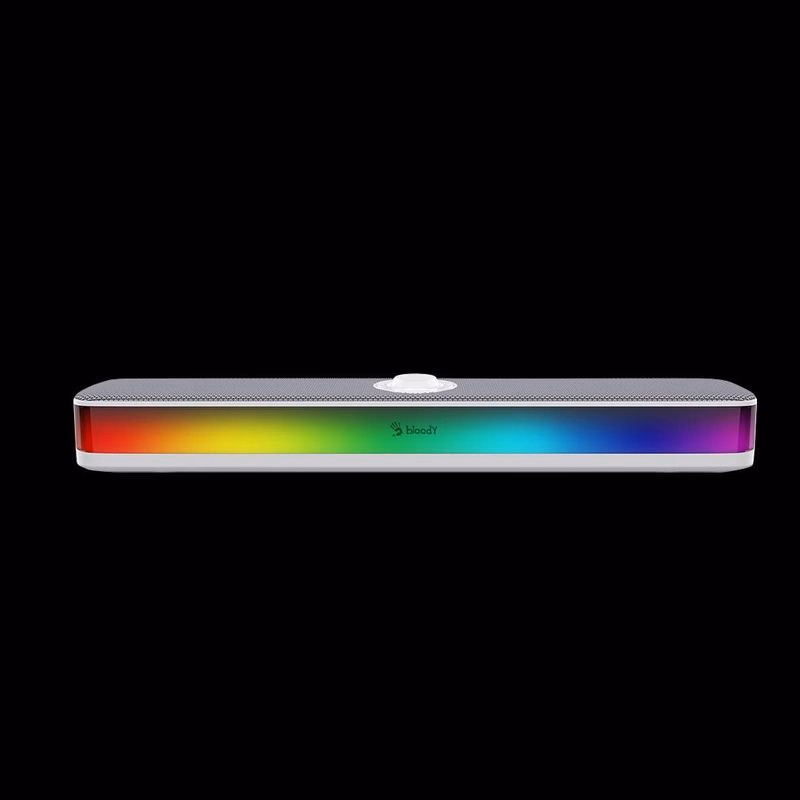 A4tech Bloody Soundbar S10, Bluetooth, RGB, biela