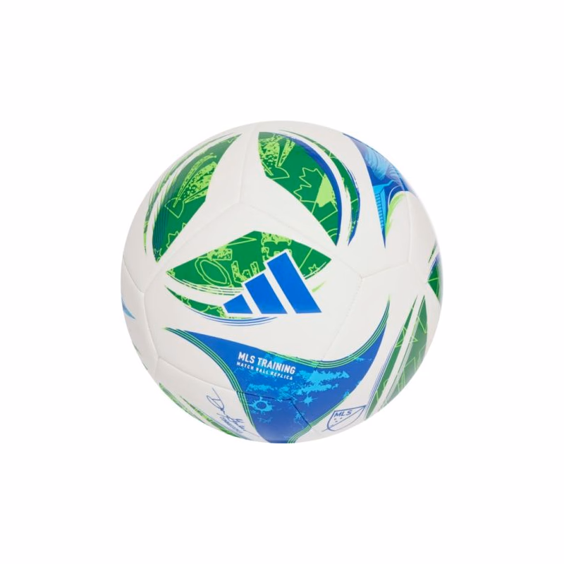Futbalová lopta ADIDAS MLS TRN WHITE GREEN GLOBLU S