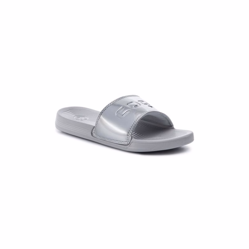 Dámske šlapky (plážová obuv) COQUI Sana khaki grey silver