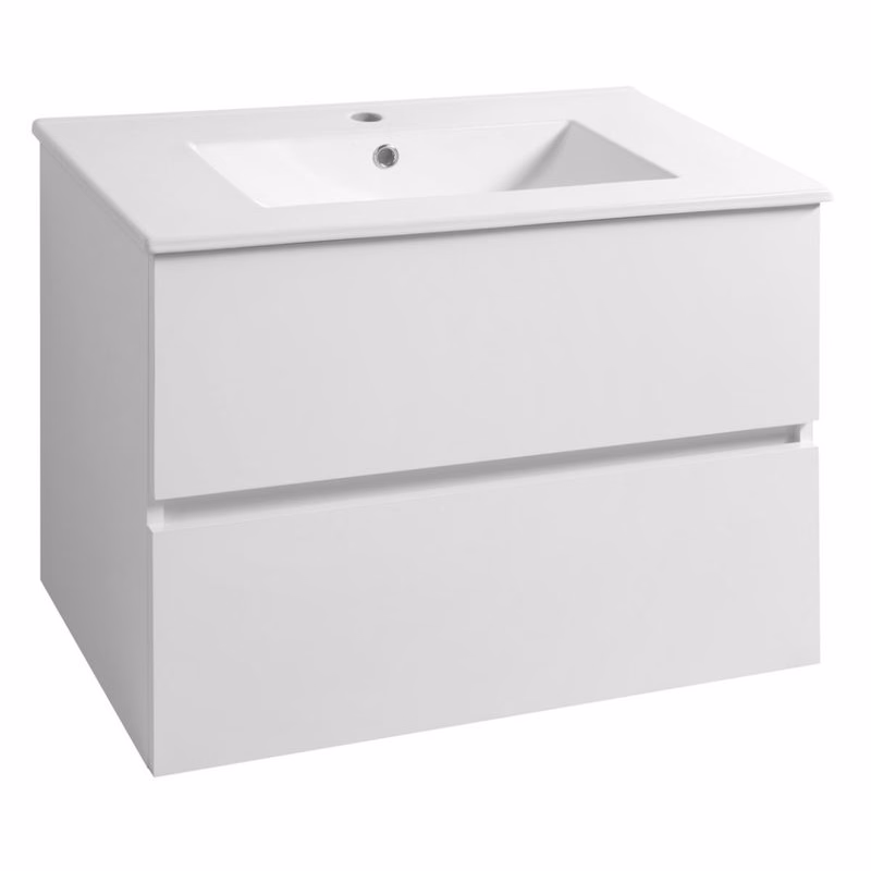 AQUALINE - PANEDA umývadlová skrinka 79,5x55x45,2cm, biela PN280