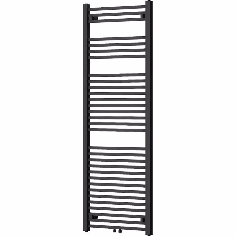MEXEN - Plutón vykurovací rebrík/radiátor 1700 x 600 mm, 980 W, čierna W106-1700-600-00-70