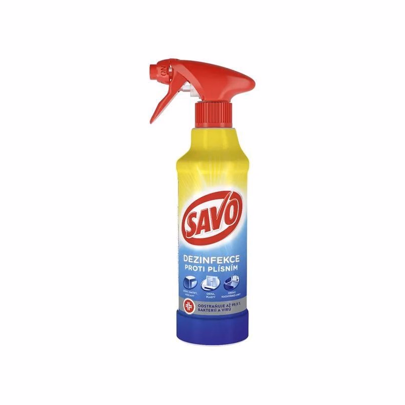 Čistič dezinfekcie proti plesniam Savo sprej 500ml