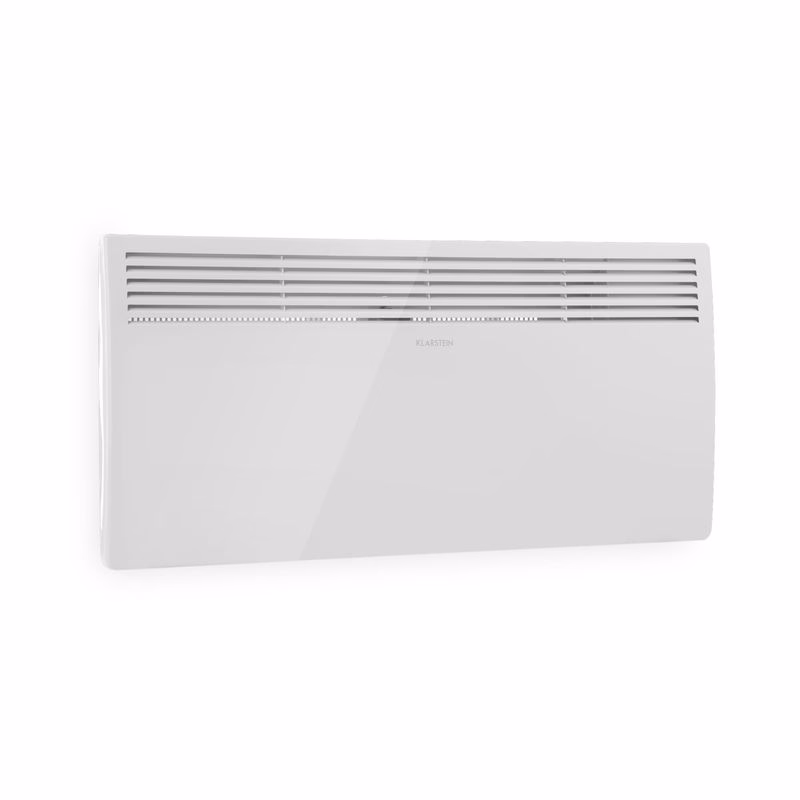 Klarstein Hot Spot Slimcurve, konvektor, ohrievač, 80 x 40 cm, 40 m², 2000 W, 5 - 40 °C, IP24, biely