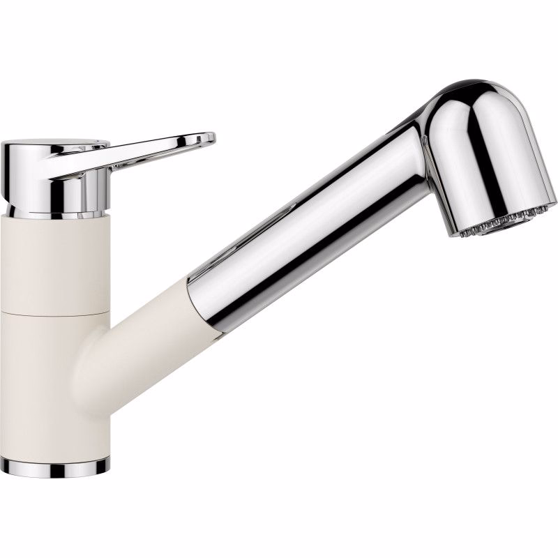 Blanco Wega II-S silgranit/chróm biela soft + Dodatočná extra zľava 5% po vložení do košíku !