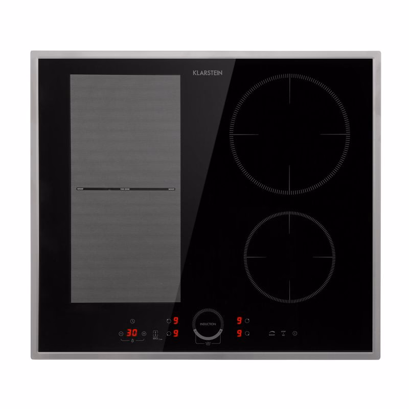 Klarstein Delicatessa 60 Hybrid Prime, indukčná varná doska, 7000 W, 4 zón, čierna