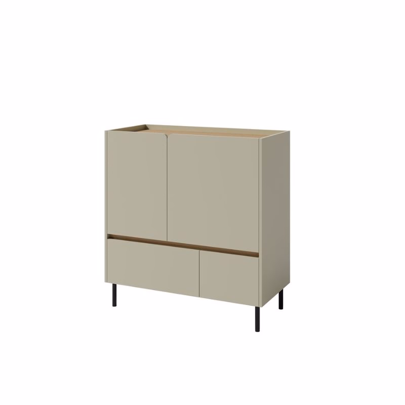 Meblar  Komoda LUCA LC09 | eukalyptus/dub baltic