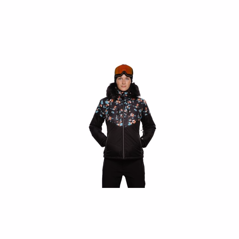 Dámska lyžiarska bunda AUTHORITY SJ-GLAM W printed black