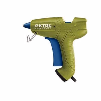 EXTOL CRAFT Lepiaca tavná pištoľ, max. príkon 200W, pracovný príkon 65W, tavné tyčinky, priemer 11,2mm