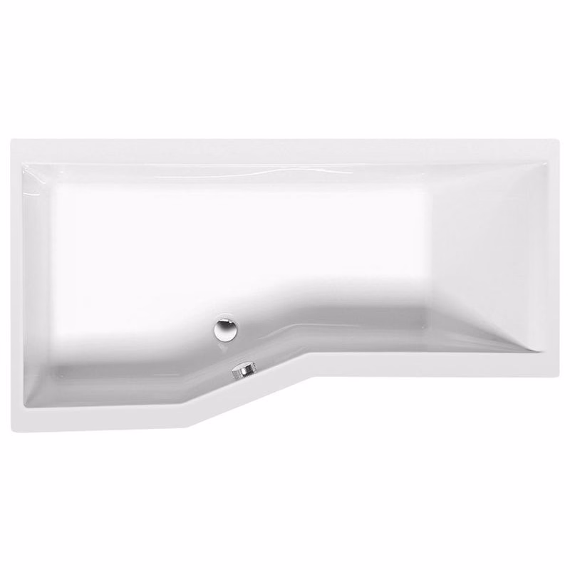 POLYSAN - VERSYS L asymetrická vaňa 160x84x70x47cm, biela 14611