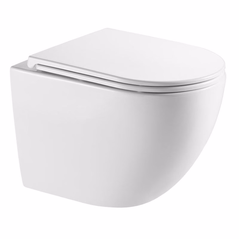 HOPA - Závesné WC ARCO RIMLESS sa SLIM sedadlom Soft-close OLKLT046E