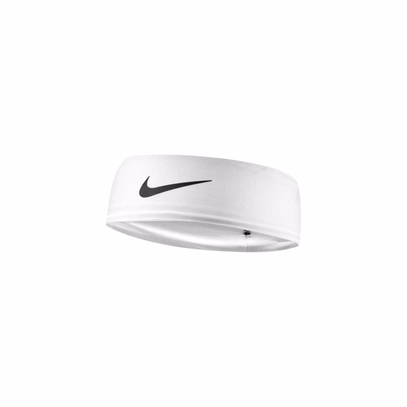 Čelenka NIKE DRI-FIT FURY CLASSIC HEADBAND WHITE BLACK BLACK