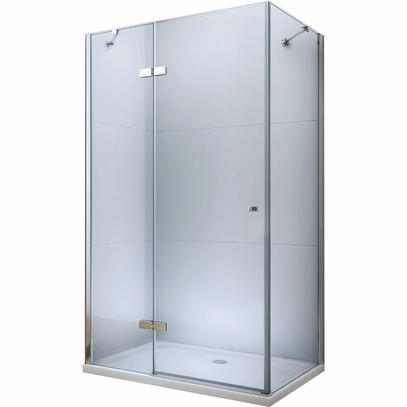 MEXEN/S - ROMA sprchovací kút 120x110, transparent, chróm 854-120-110-01-00
