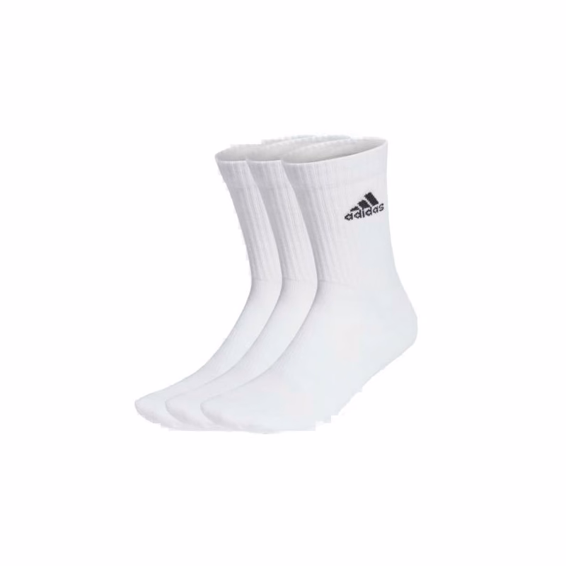 Ponožky ADIDAS 3 PACK - CUSH CRW 3PP-WHITE BLACK