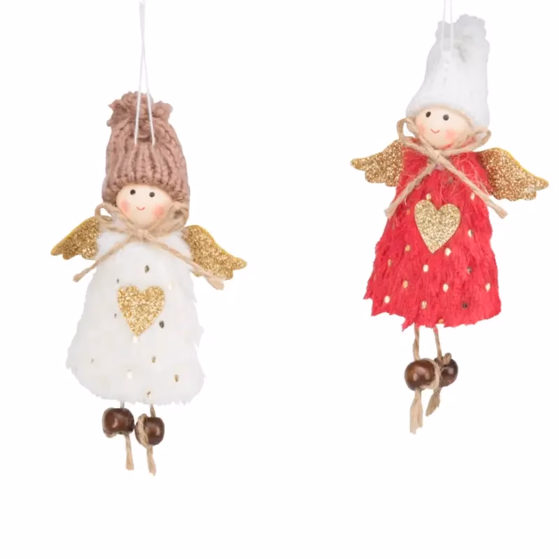 Závesná dekorácia anjel 12 cm 2 ks Mix 39949