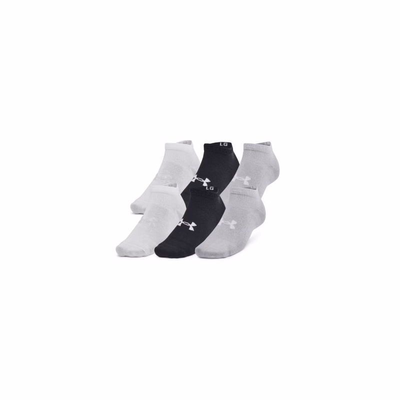 Ponožky UNDER ARMOUR 6 PACK-Unisex UA Essential Low-BLK
