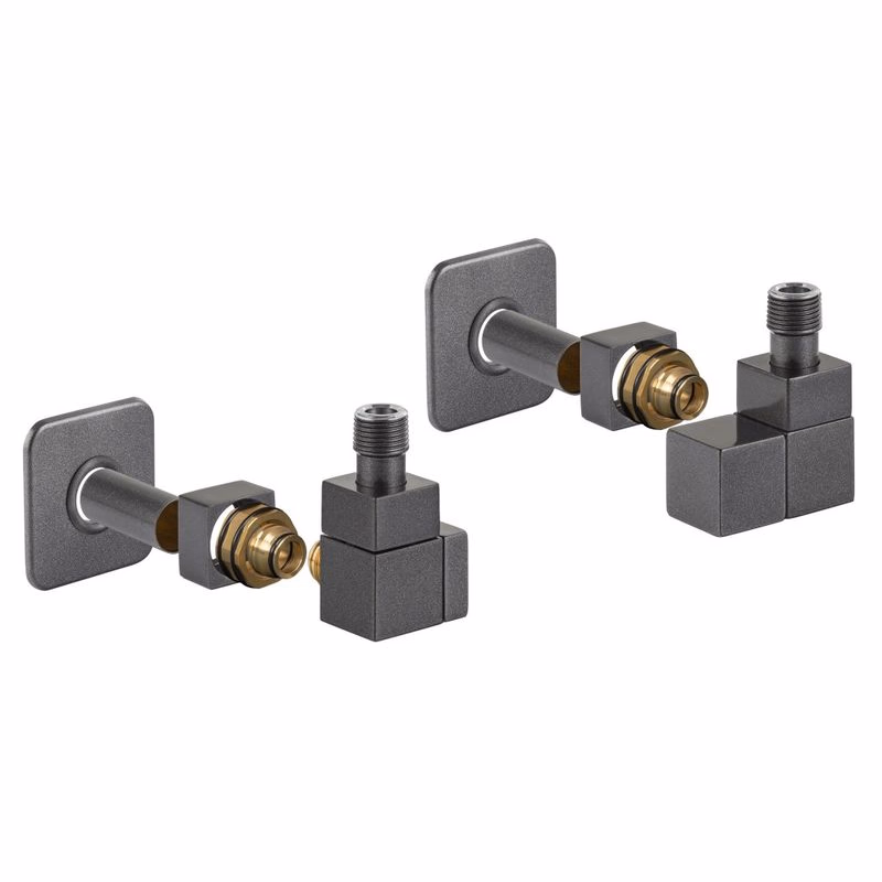 HOPA - EDGE-SET, rohový hranatý ventil (Z2) - Farba - Anthracite, Variant - Pravá RDEDGESETRA