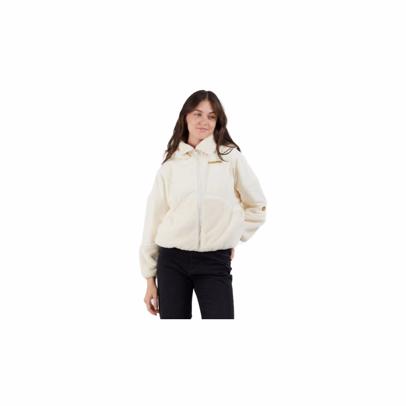 Dámska mikina so zipsom FUNDANGO Sansa Hybrid Jacket-150-butter