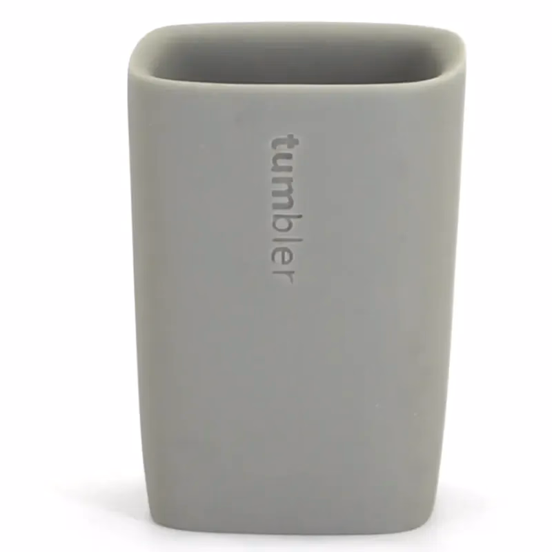 Pohár na zubné kefky PL-4011-C pussywillow gray