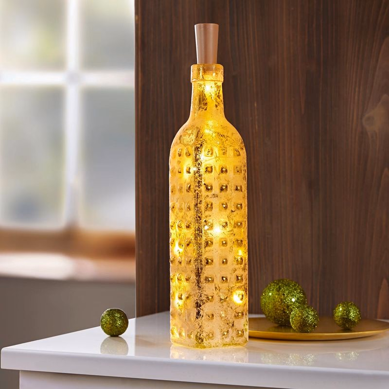 LED láhev Gold