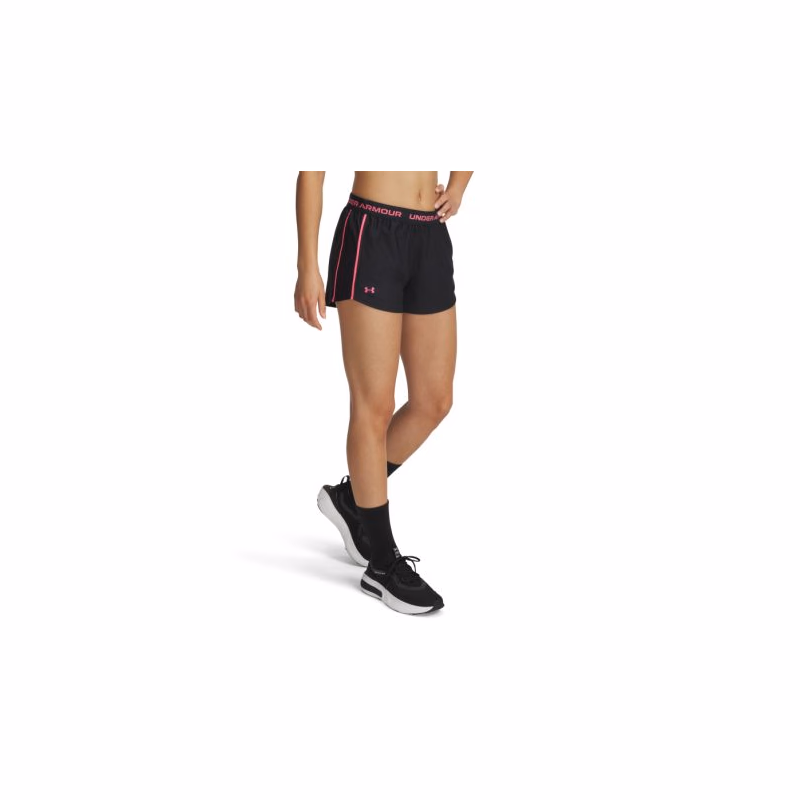 Dámske tréningové kraťasy UNDER ARMOUR Tech Play Up Shorts-BLK