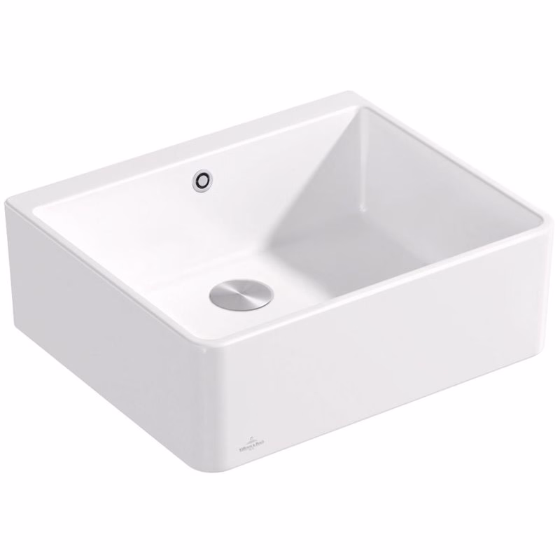 VILLEROY & BOCH VILLEROY & BOCH - Keramický drez Farmhouse 60 X (= Spülstein 60 X) White alpin modulový 595 x 500 x 200 bez excentra 636001R1