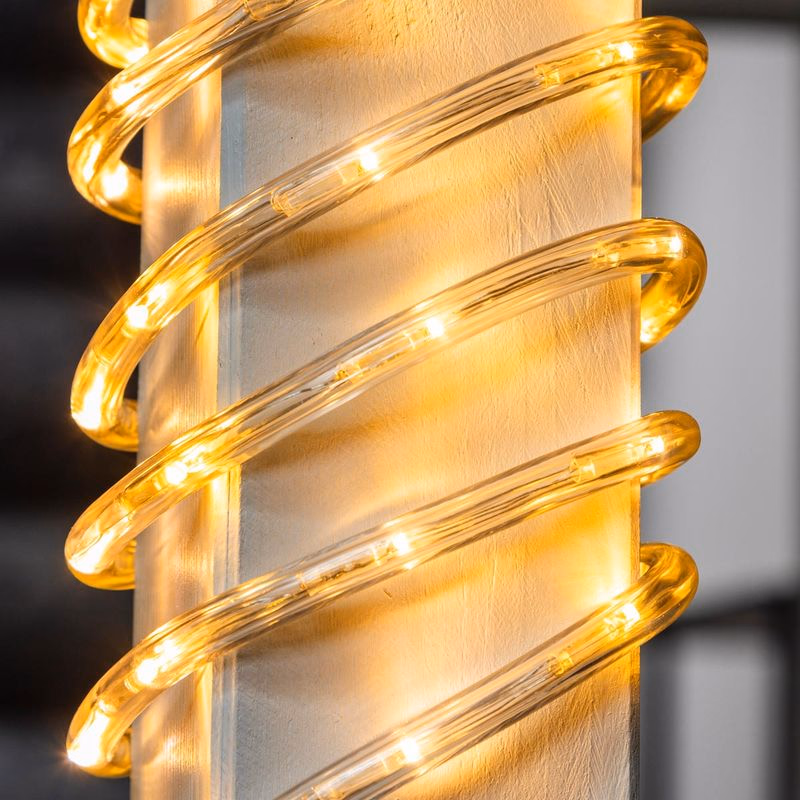 Svetelná reťaz LED, teplá biela, 6 m
