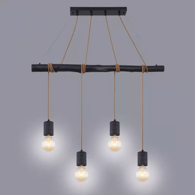 Luster 54030-4HA Čierna LW4