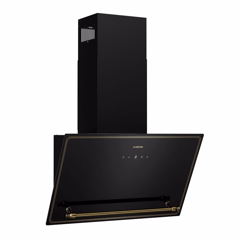 Klarstein Victoria šikmý digestor 90 cm prietok vzduchu 336 m³/h