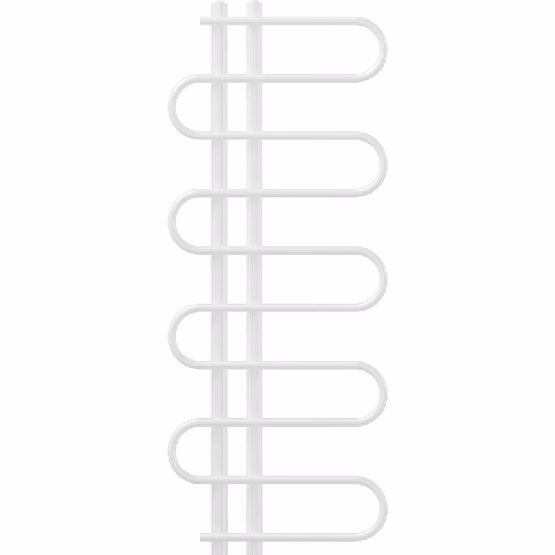 MEXEN - Kiso vykurovací rebrík/radiátor 1250 x 500 mm, 256 W, biela W114-1250-500-00-20