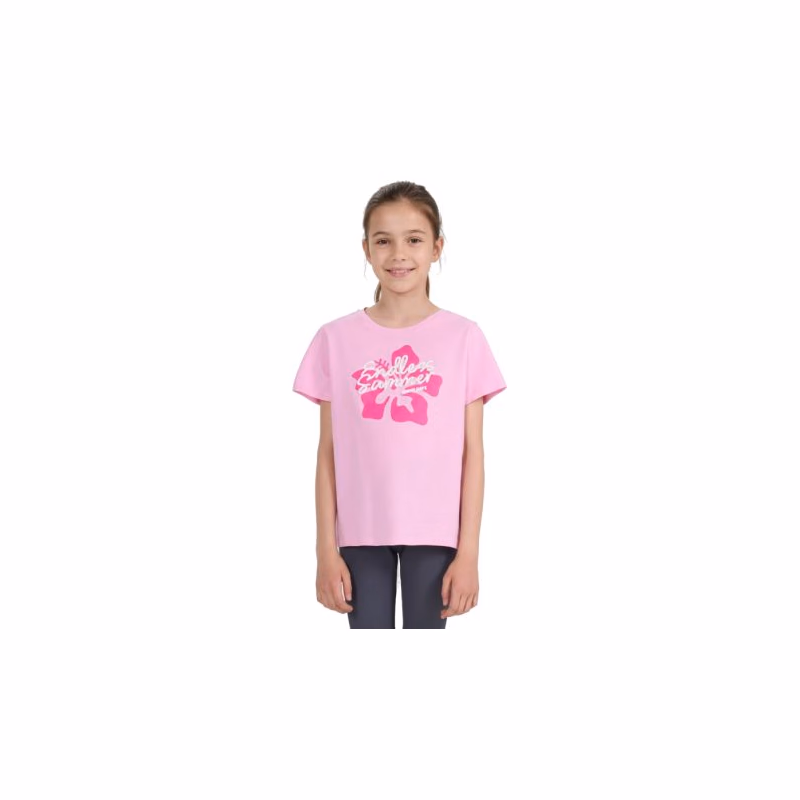 Dievčenské tričko s krátkym rukávom 4F JUNIOR TSHIRT F2938-56S-LIGHT PINK